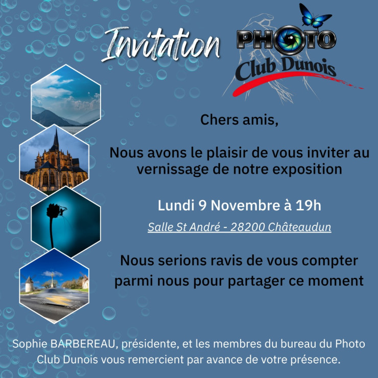 Vernissage de l'exposition du Photo Club Dunois