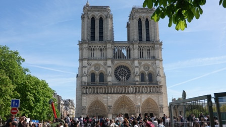 Retour  sur la sortie  ÎLE de la CITE - NOTRE DAME de PARIS  du 6 avril